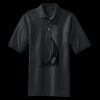 Heavyweight Cotton Pique Polo with Pocket Thumbnail