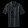 Heavyweight Cotton Pique Polo with Pocket Thumbnail
