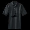 Heavyweight Cotton Pique Polo with Pocket Miniatura
