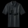 Heavyweight Cotton Pique Polo with Pocket Thumbnail