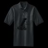 Heavyweight Cotton Pique Polo with Pocket Thumbnail