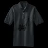 Heavyweight Cotton Pique Polo with Pocket Thumbnail
