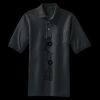 Heavyweight Cotton Pique Polo with Pocket Thumbnail