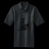 Heavyweight Cotton Pique Polo with Pocket Thumbnail