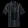 Heavyweight Cotton Pique Polo with Pocket Miniatura