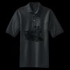 Heavyweight Cotton Pique Polo with Pocket Thumbnail
