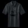 Heavyweight Cotton Pique Polo with Pocket Thumbnail