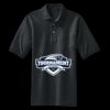 Heavyweight Cotton Pique Polo with Pocket Thumbnail