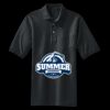 Heavyweight Cotton Pique Polo with Pocket Thumbnail