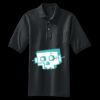 Heavyweight Cotton Pique Polo with Pocket Thumbnail