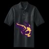 Heavyweight Cotton Pique Polo with Pocket Thumbnail