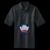 Heavyweight Cotton Pique Polo with Pocket Miniatura