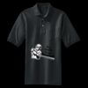 Heavyweight Cotton Pique Polo with Pocket Miniatura