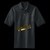 Heavyweight Cotton Pique Polo with Pocket Miniatura