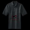 Heavyweight Cotton Pique Polo with Pocket Thumbnail
