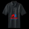 Heavyweight Cotton Pique Polo with Pocket Thumbnail
