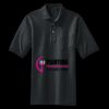 Heavyweight Cotton Pique Polo with Pocket Thumbnail