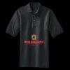 Heavyweight Cotton Pique Polo with Pocket Thumbnail