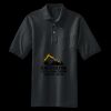 Heavyweight Cotton Pique Polo with Pocket Thumbnail