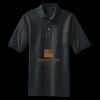 Heavyweight Cotton Pique Polo with Pocket Thumbnail