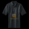 Heavyweight Cotton Pique Polo with Pocket Thumbnail