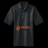 Heavyweight Cotton Pique Polo with Pocket Miniatura