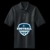 Heavyweight Cotton Pique Polo with Pocket Miniatura