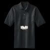 Heavyweight Cotton Pique Polo with Pocket Thumbnail