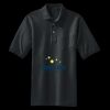Heavyweight Cotton Pique Polo with Pocket Thumbnail