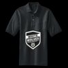 Heavyweight Cotton Pique Polo with Pocket Thumbnail