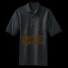 Heavyweight Cotton Pique Polo with Pocket Thumbnail