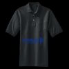 Heavyweight Cotton Pique Polo with Pocket Thumbnail