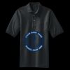 Heavyweight Cotton Pique Polo with Pocket Thumbnail