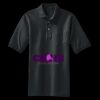 Heavyweight Cotton Pique Polo with Pocket Thumbnail