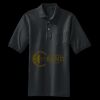 Heavyweight Cotton Pique Polo with Pocket Thumbnail