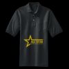 Heavyweight Cotton Pique Polo with Pocket Thumbnail