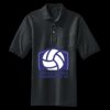 Heavyweight Cotton Pique Polo with Pocket Thumbnail