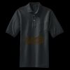 Heavyweight Cotton Pique Polo with Pocket Miniatura