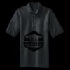 Heavyweight Cotton Pique Polo with Pocket Miniatura