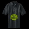 Heavyweight Cotton Pique Polo with Pocket Miniatura
