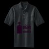 Heavyweight Cotton Pique Polo with Pocket Thumbnail