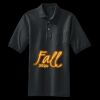 Heavyweight Cotton Pique Polo with Pocket Thumbnail