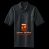 Heavyweight Cotton Pique Polo with Pocket Thumbnail
