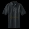 Heavyweight Cotton Pique Polo with Pocket Thumbnail