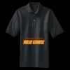 Heavyweight Cotton Pique Polo with Pocket Thumbnail