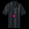 Heavyweight Cotton Pique Polo with Pocket Thumbnail