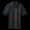 Heavyweight Cotton Pique Polo with Pocket Thumbnail