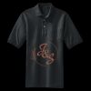 Heavyweight Cotton Pique Polo with Pocket Thumbnail