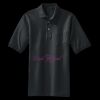 Heavyweight Cotton Pique Polo with Pocket Thumbnail