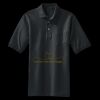 Heavyweight Cotton Pique Polo with Pocket Thumbnail